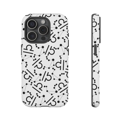 Tough Cases with the Libra Zodiac sign for iPhone, Samsung Galaxy, and Google Pixel devices