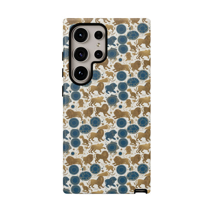 Tough Cases, Leo, Zodiac v2, Metal Pattern