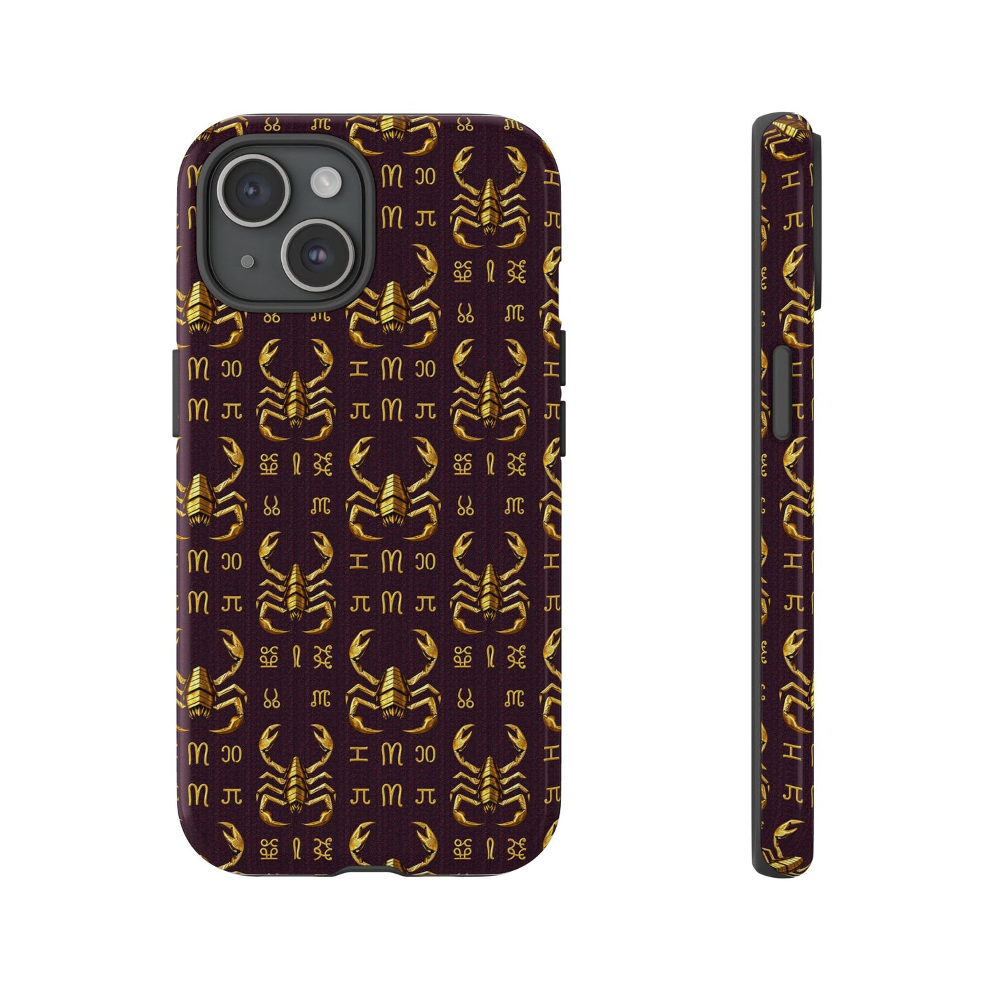 Tough Cases, Scorpio, Zodiac v2, Metal Pattern