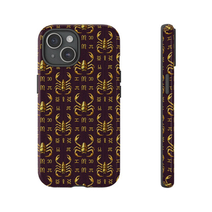 Tough Cases, Scorpio, Zodiac v2, Metal Pattern