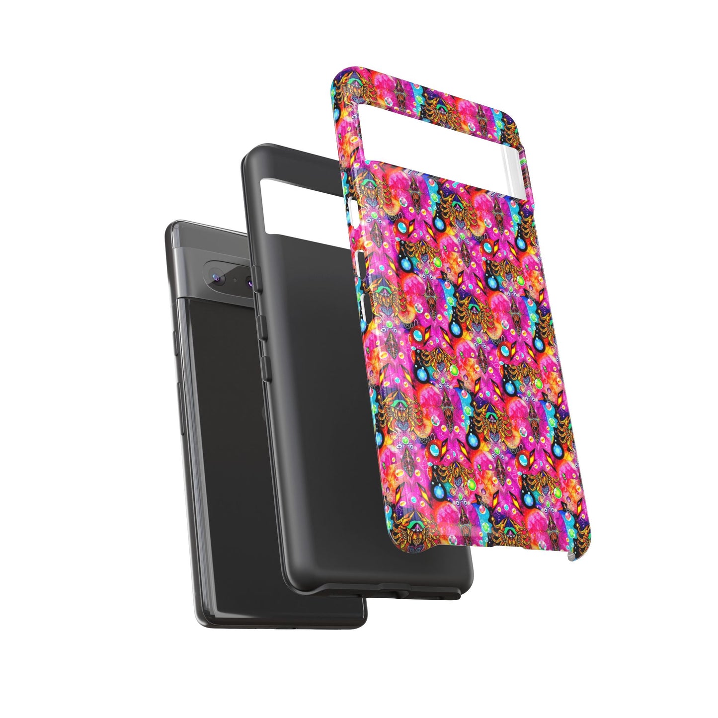 Tough Cases, Scorpio, Zodiac v1, Bubble Pattern
