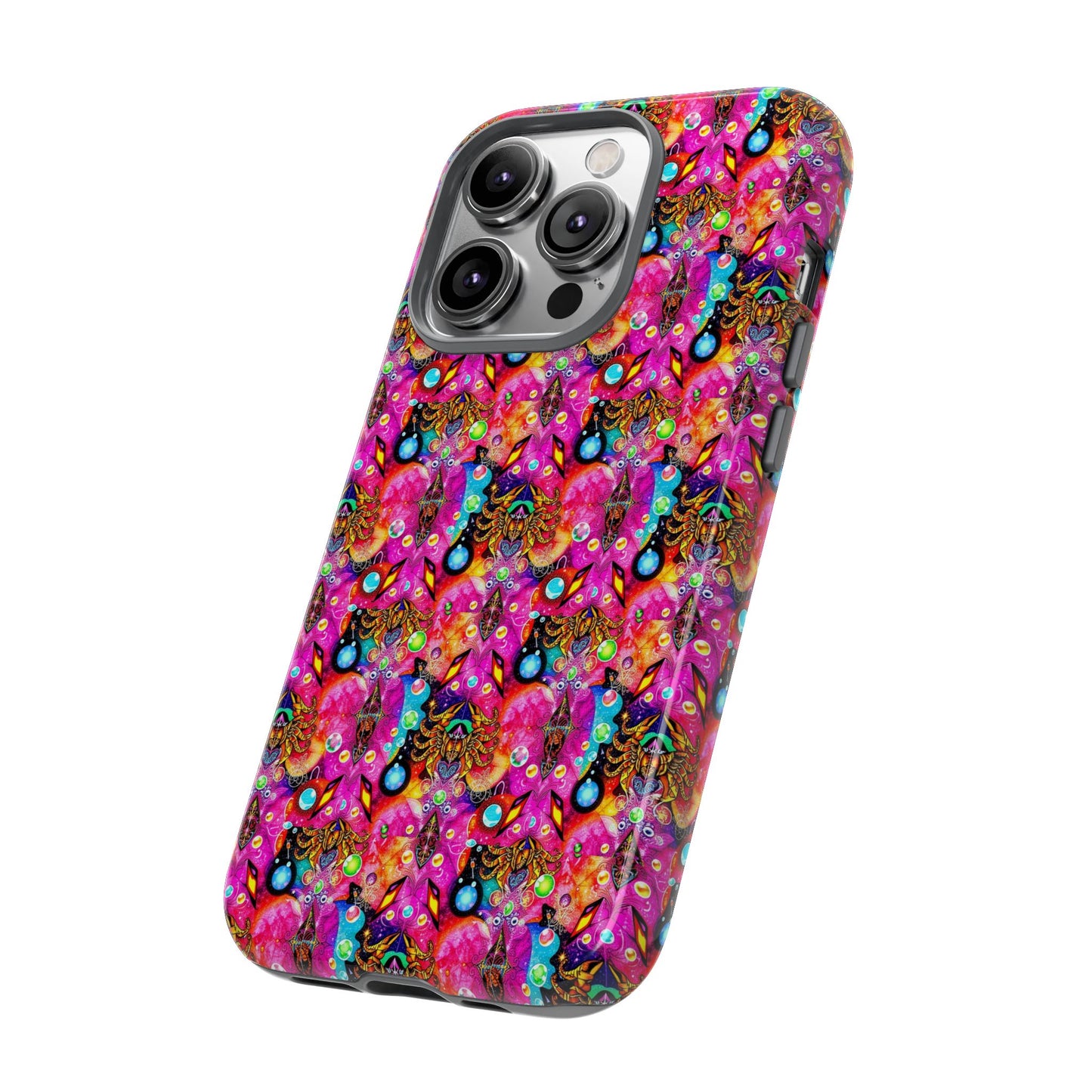 Tough Cases, Scorpio, Zodiac v1, Bubble Pattern