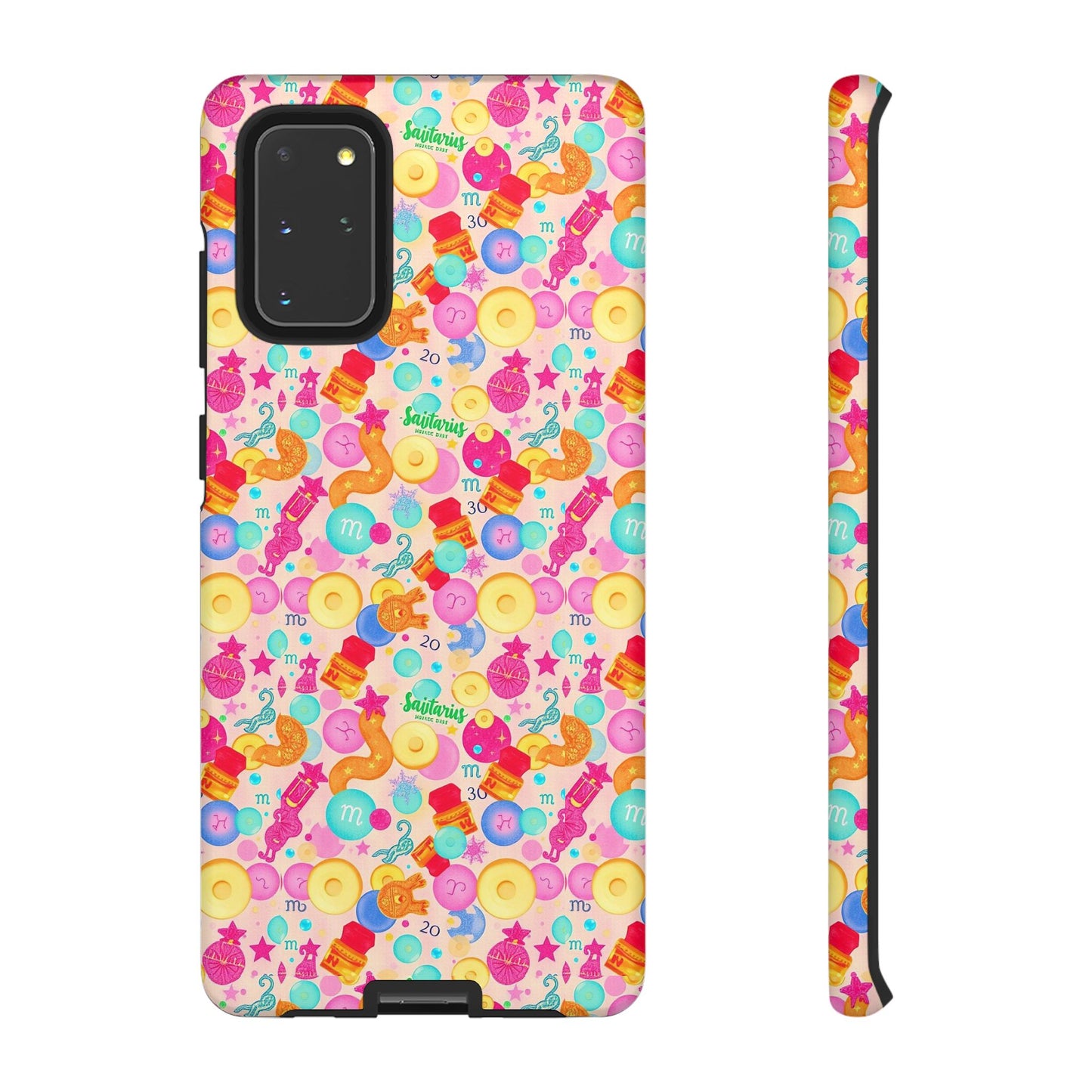 Tough Cases, Sagittarius, Zodiac v2, Bubble Pattern