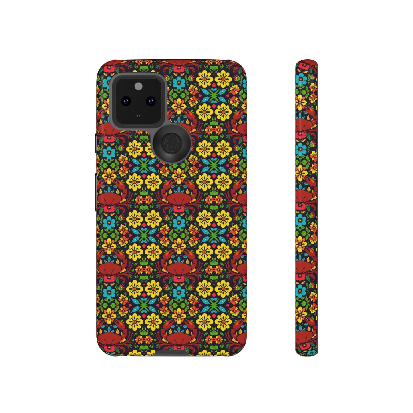 Tough Cases, Cancer, Zodiac v2, Flower Pattern