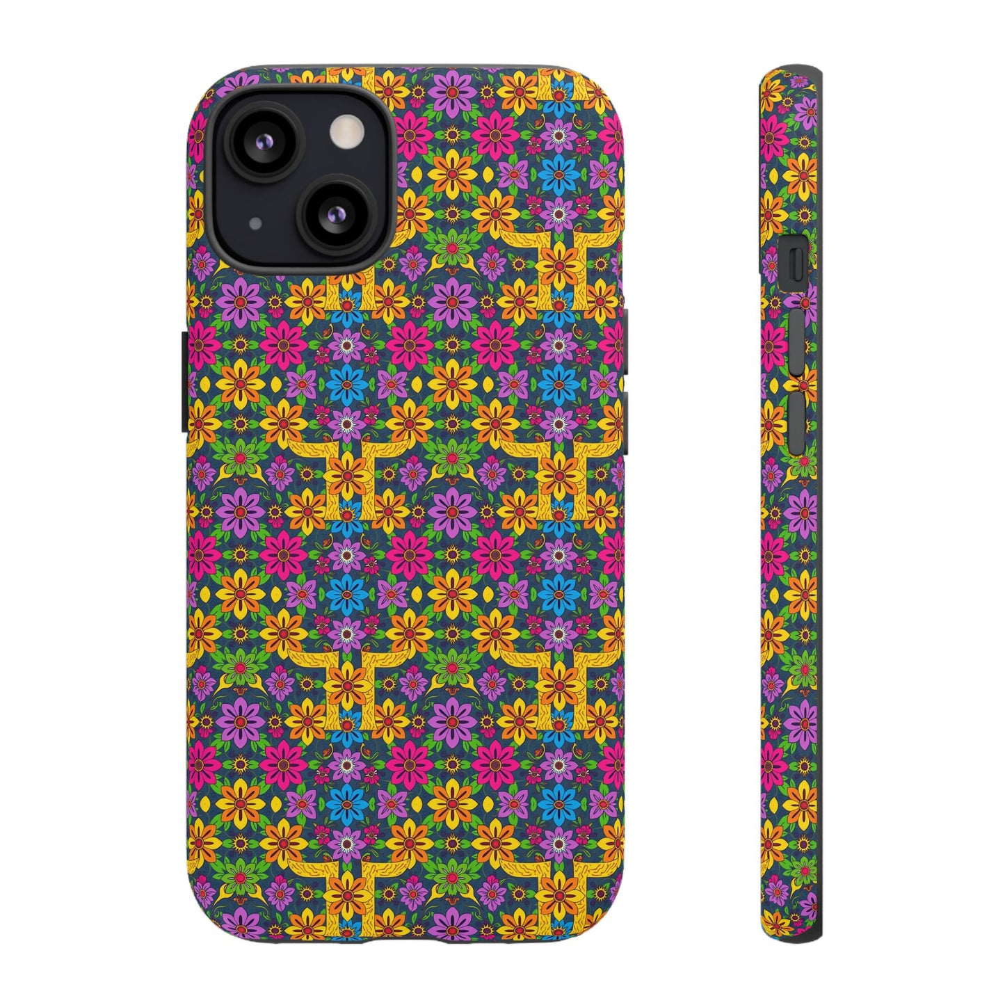 Tough Cases, Gemini, Zodiac v3, Flower Pattern