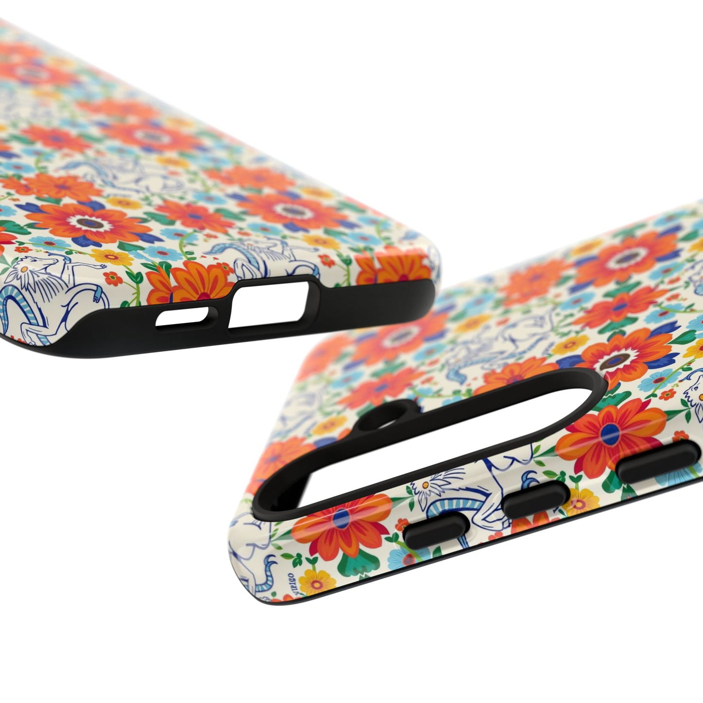Tough Cases, Virgo, Zodiac v4, Flower Pattern