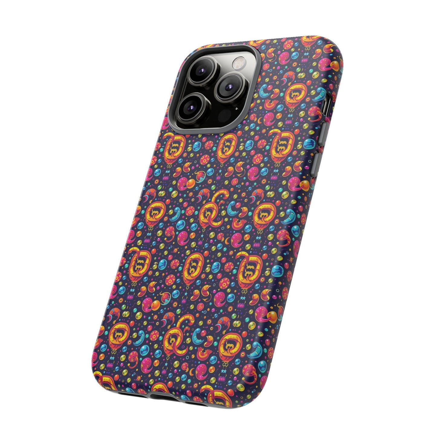 Tough Cases, Aquarius, Zodiac v1, Bubble Pattern