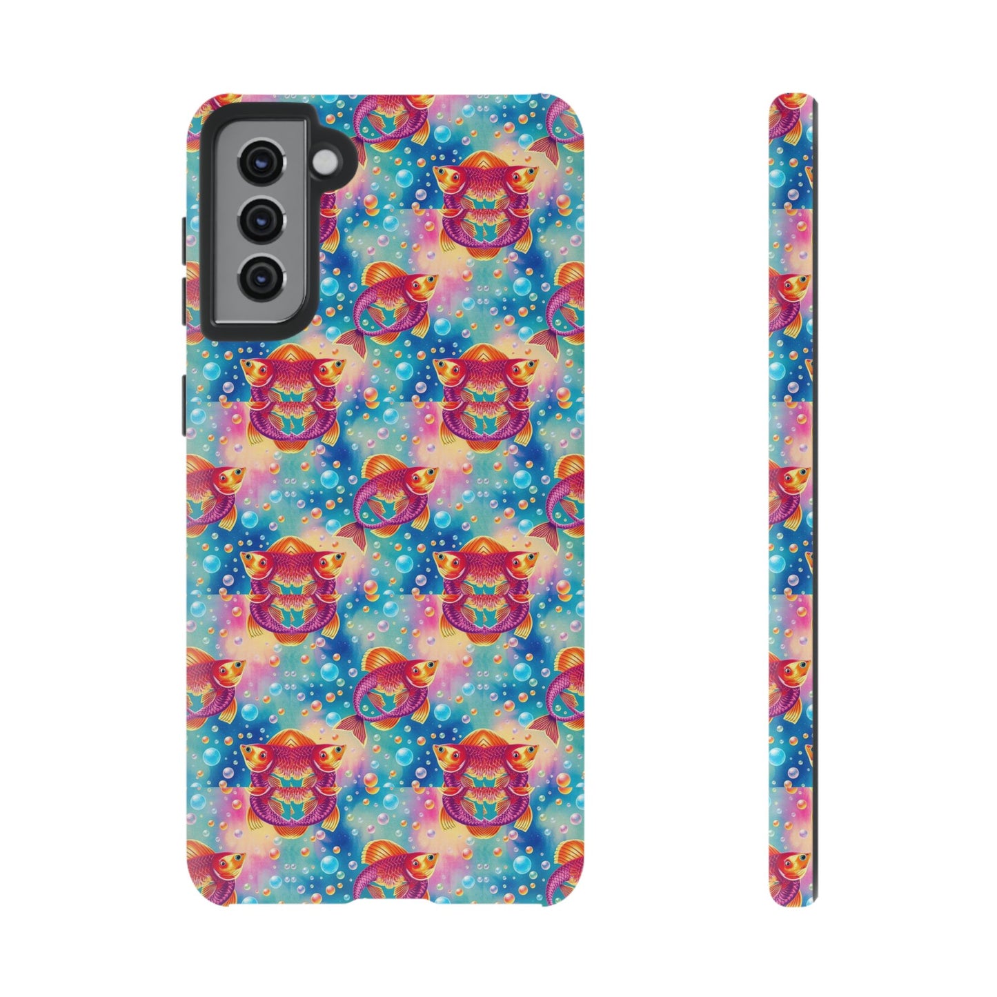Tough Cases, Pisces, Zodiac v1, Bubble Pattern
