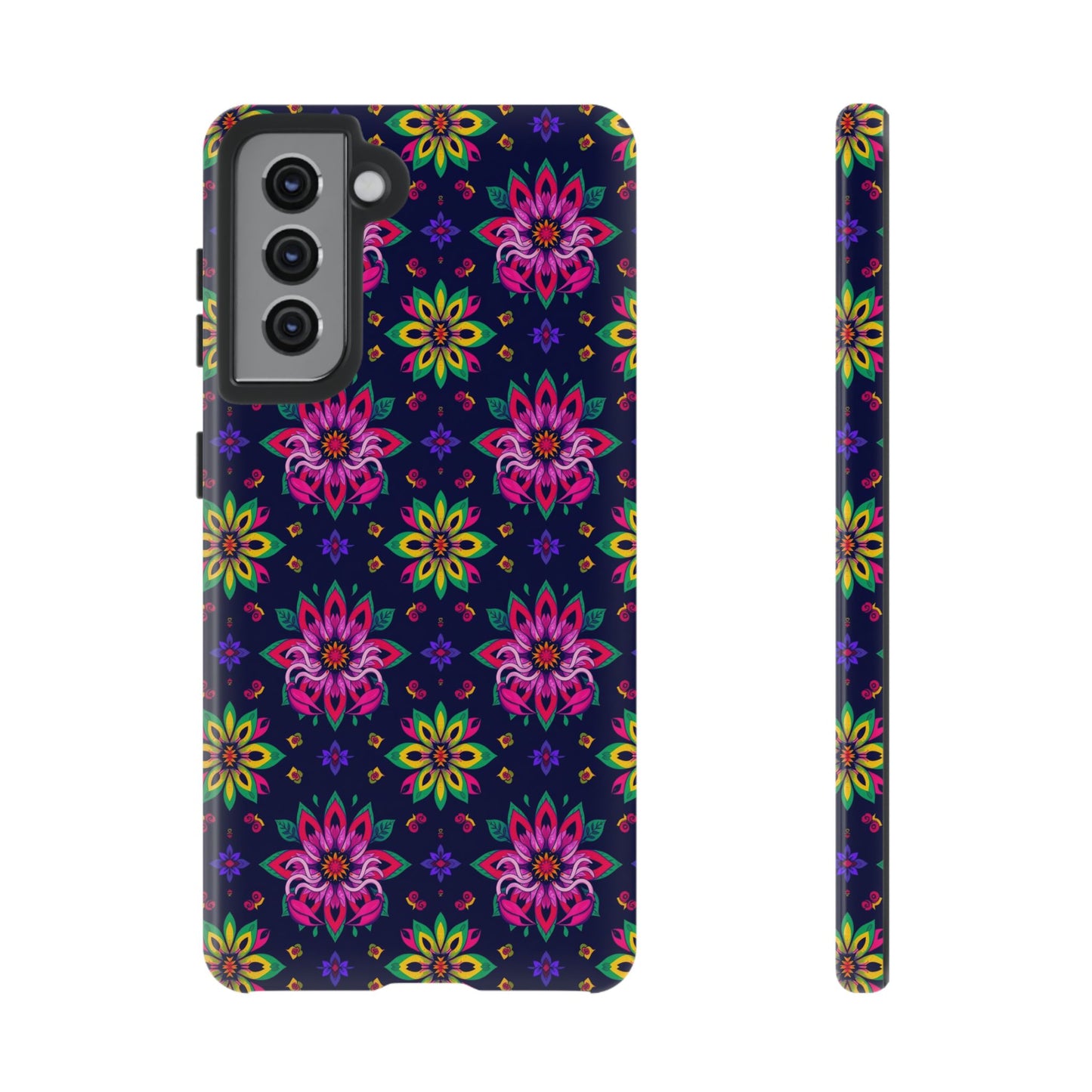 Tough Cases, Scorpio, Zodiac v4, Flower Pattern