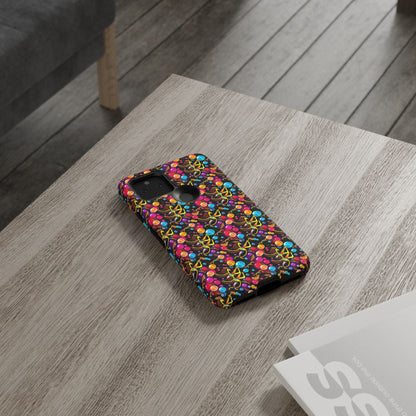 Tough Cases, Sagittarius, Zodiac v1, Bubble Pattern