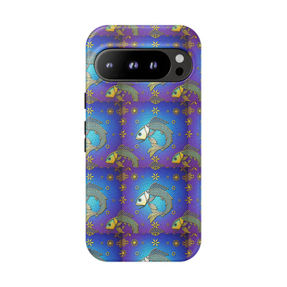 Tough Cases, Pisces, Zodiac v2, Metal Pattern