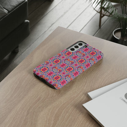 Tough Cases, Pisces, Zodiac v3, Flower Pattern
