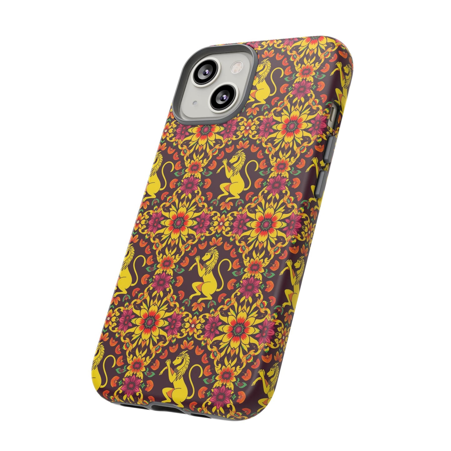 Tough Cases, Virgo, Zodiac v1, Flower Pattern