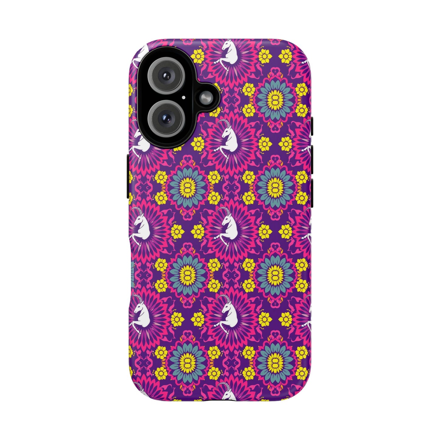 Tough Cases, Capricorn, Zodiac, Flower Pattern