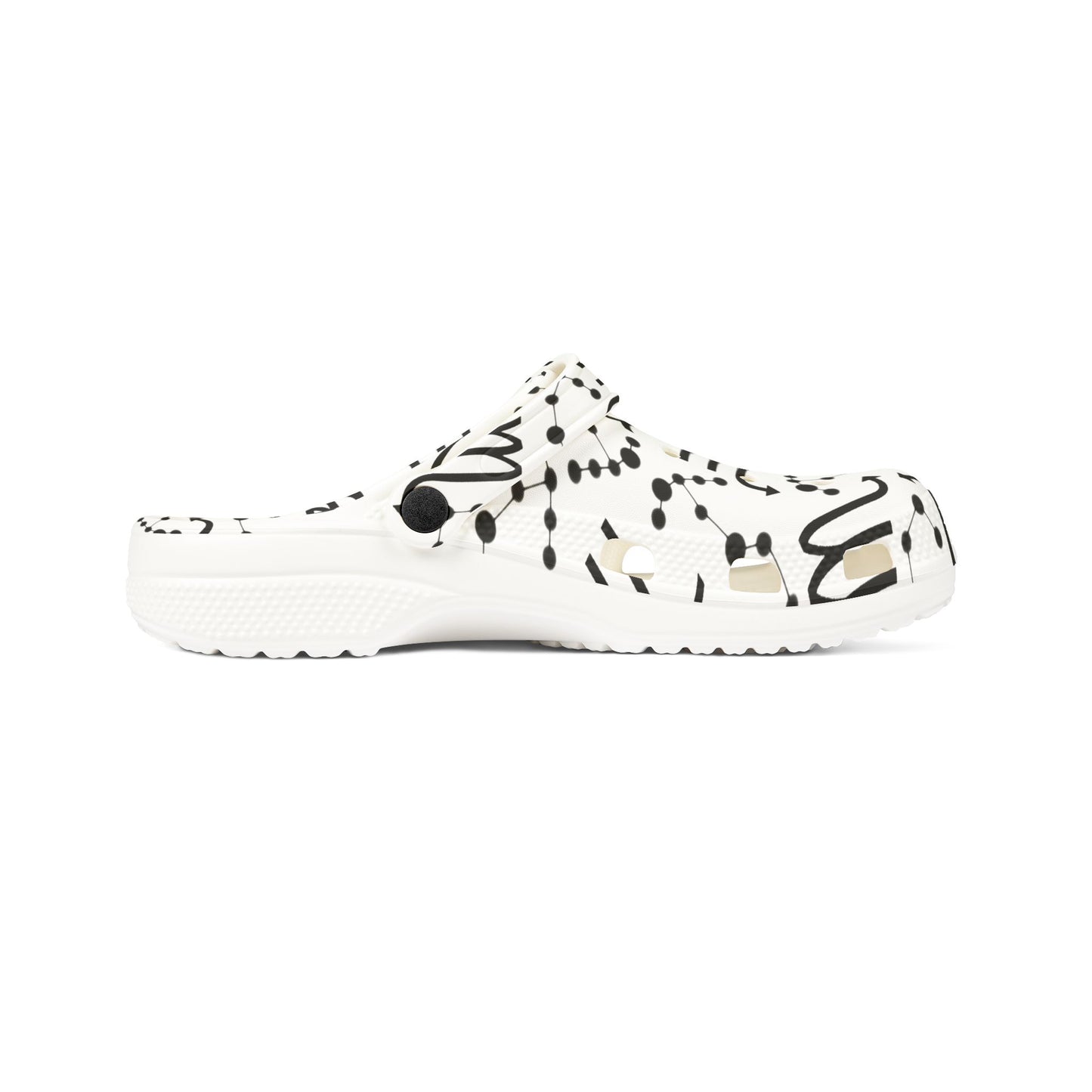EVA Foam Rubber Shoes (AOP), Material 100% EVA, Scorpio Zodiac Design