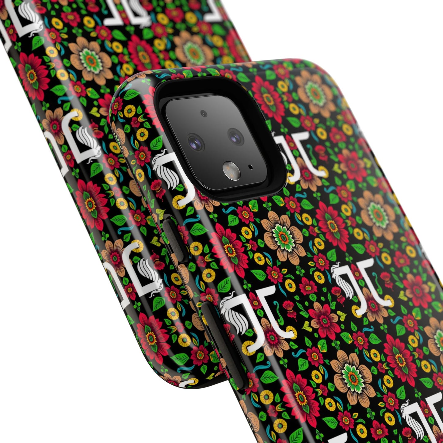 Tough Cases, Gemini, Zodiac v4, Flower Pattern