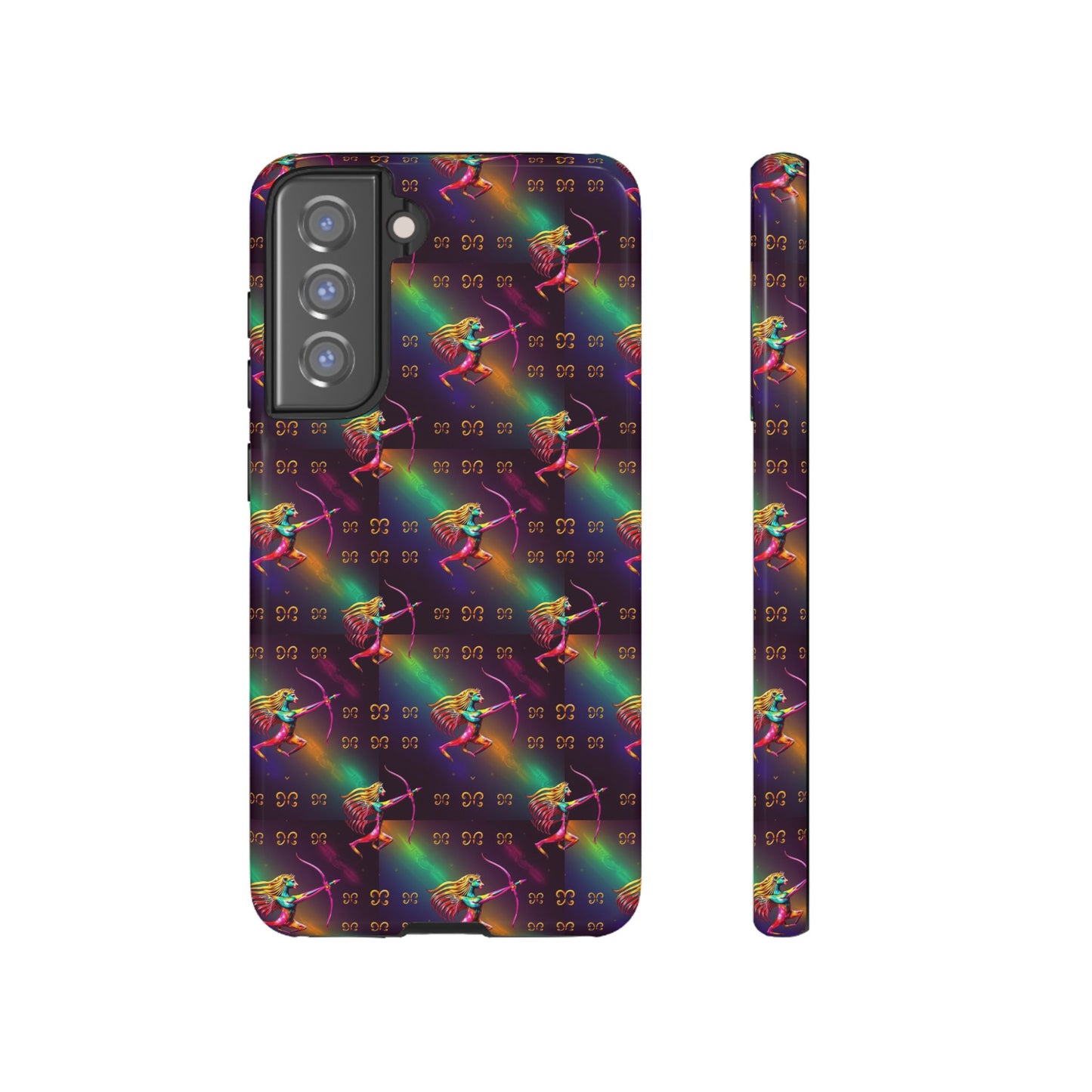 Tough Cases, Sagittarius, Zodiac v1, Metal Pattern