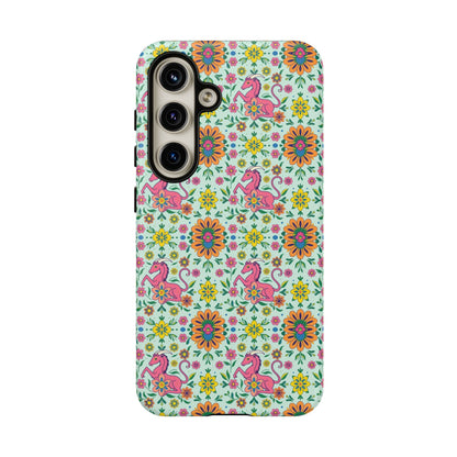 Tough Cases, Aquarius, Zodiac, Flower Pattern