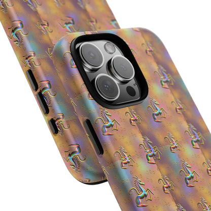 Tough Cases, Aquarius, Zodiac v1, Metal Pattern