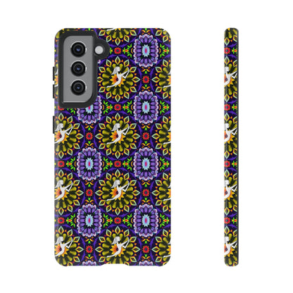 Tough Cases, Sagittarius, Zodiac v1, Flower Pattern