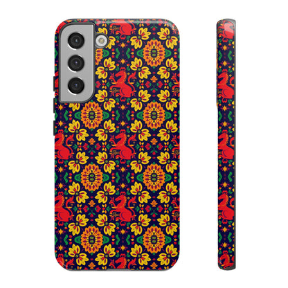 Tough Cases, Virgo, Zodiac v2, Flower Pattern