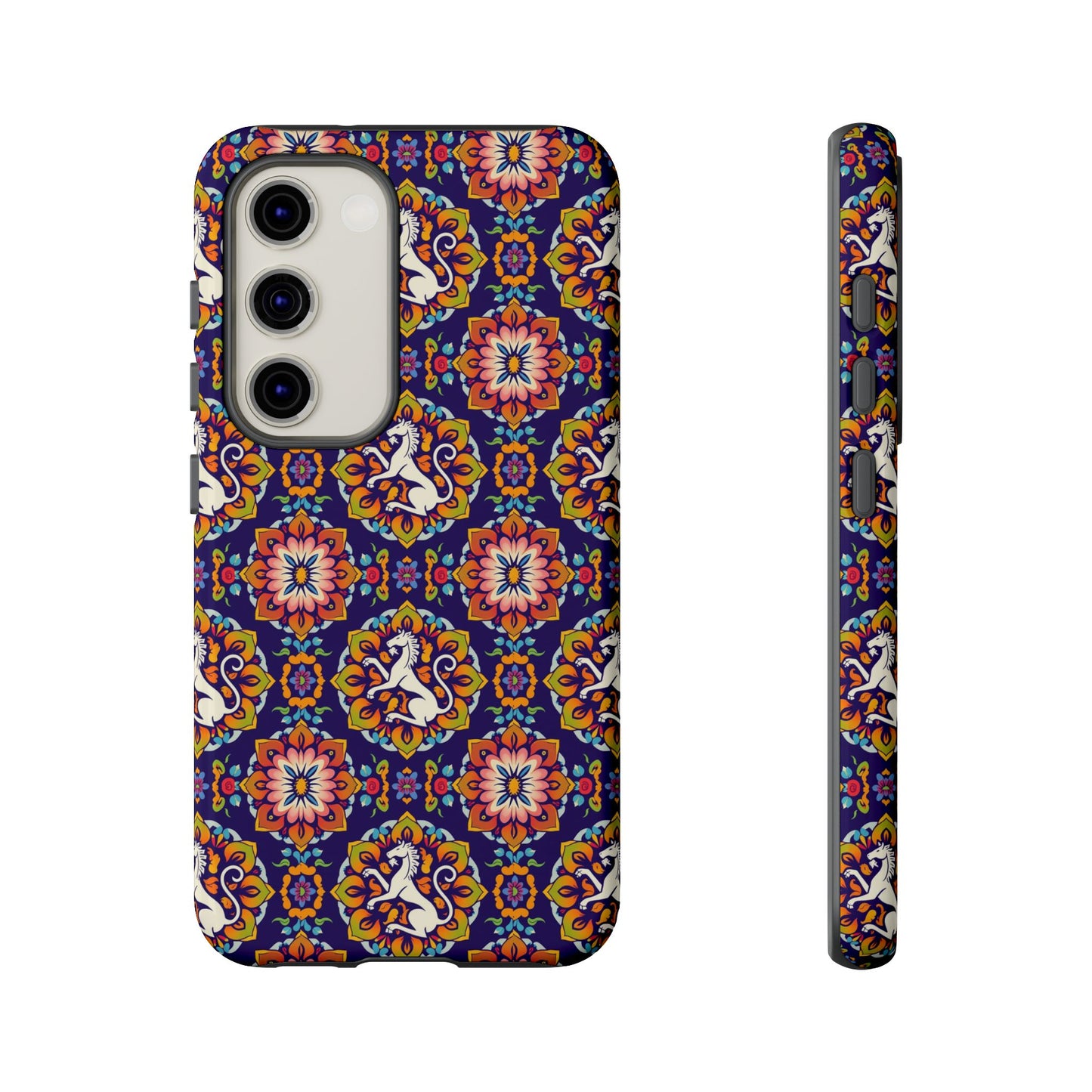 Tough Cases, Virgo, Zodiac v3, Flower Pattern