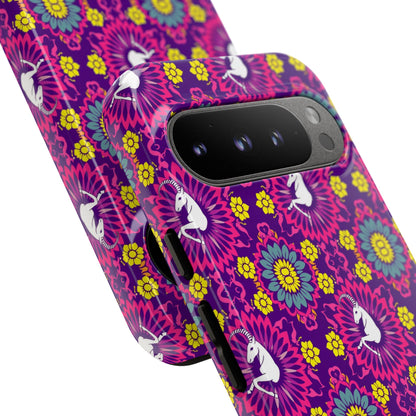 Tough Cases, Capricorn, Zodiac, Flower Pattern