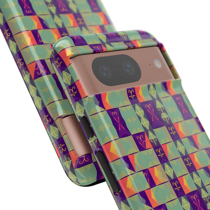 Tough Cases, Aquarius, Zodiac v2, Shape Pattern