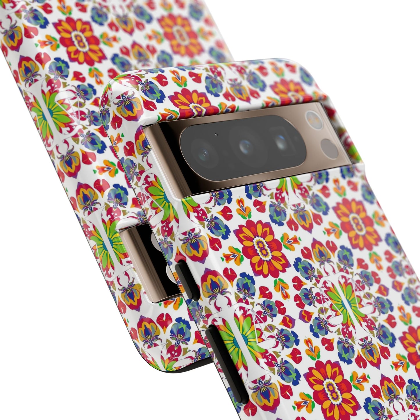Tough Cases, Libra, Zodiac v1, Flower Pattern