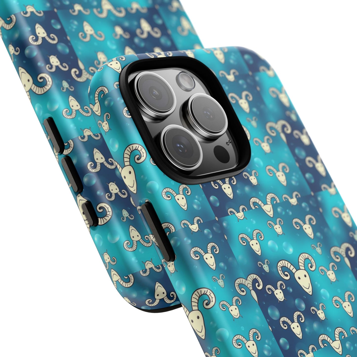 Tough Cases, Aries, Zodiac v1, Bubble Pattern