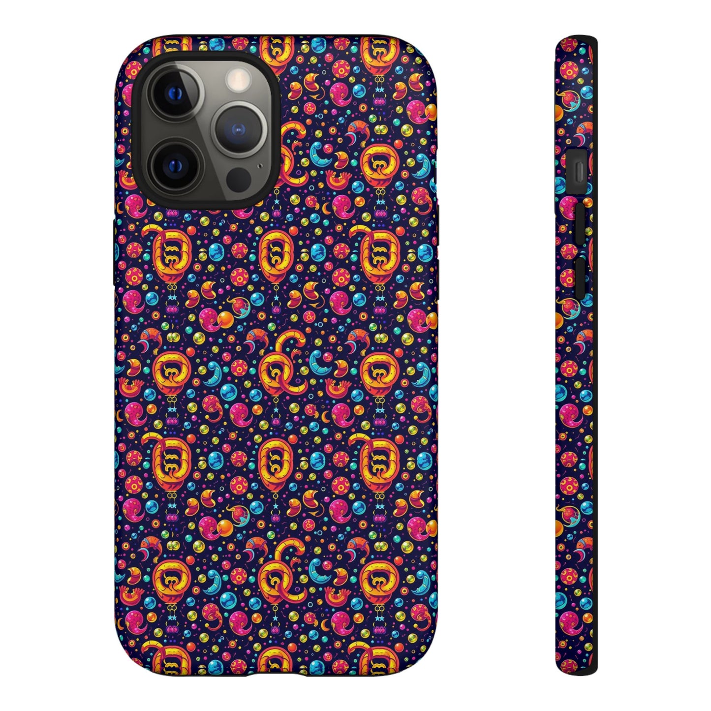 Tough Cases, Aquarius, Zodiac v1, Bubble Pattern