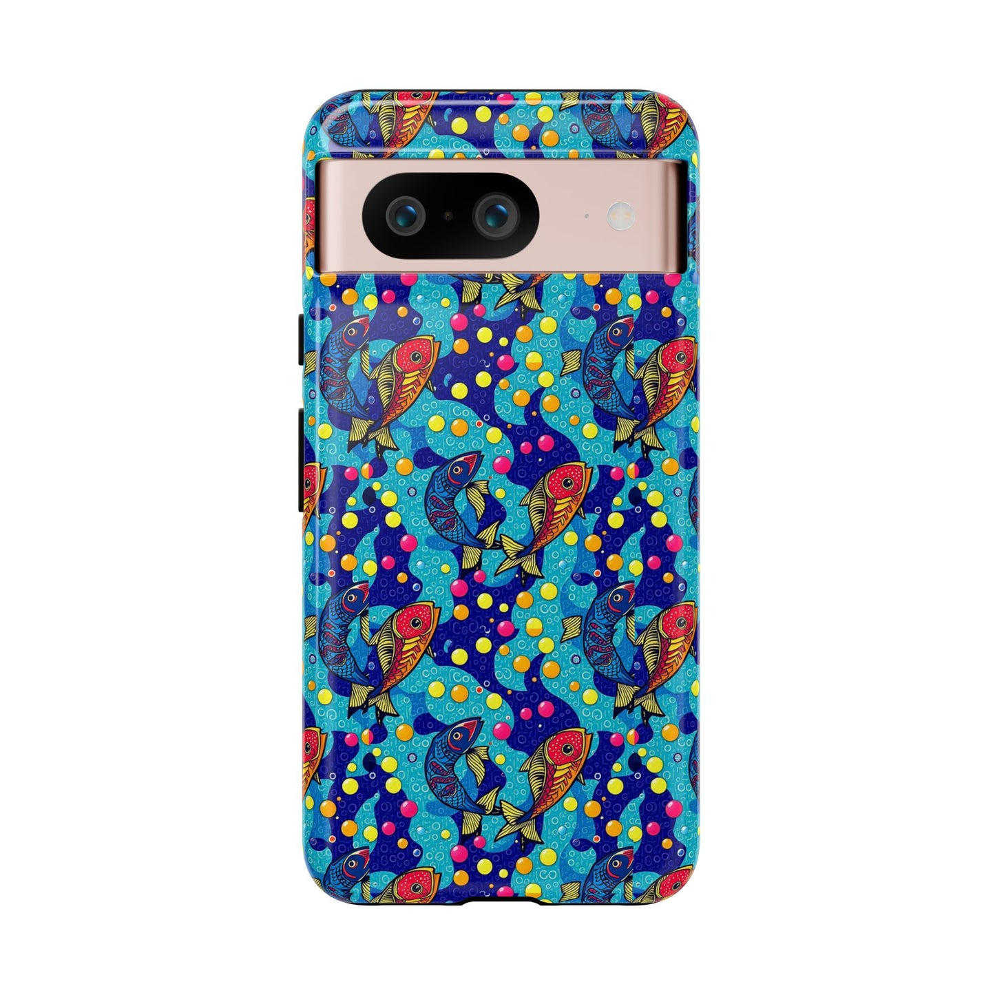 Tough Cases, Pisces, Zodiac v2, Bubble Pattern