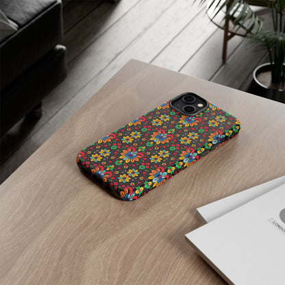 Tough Cases, Aries, Zodiac v2, Flower Pattern