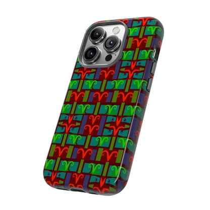 Tough Cases, Aries, Zodiac v2, Shape Pattern