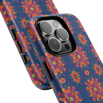 Tough Cases, Gemini, Zodiac v2, Flower Pattern