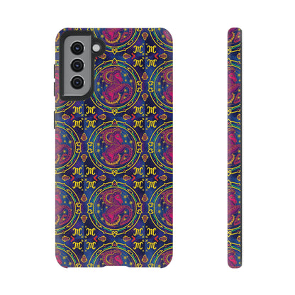Tough Cases, Capricorn, Zodiac, Metal Pattern