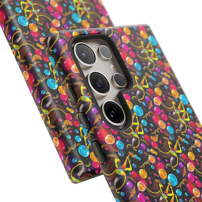 Tough Cases, Sagittarius, Zodiac v1, Bubble Pattern
