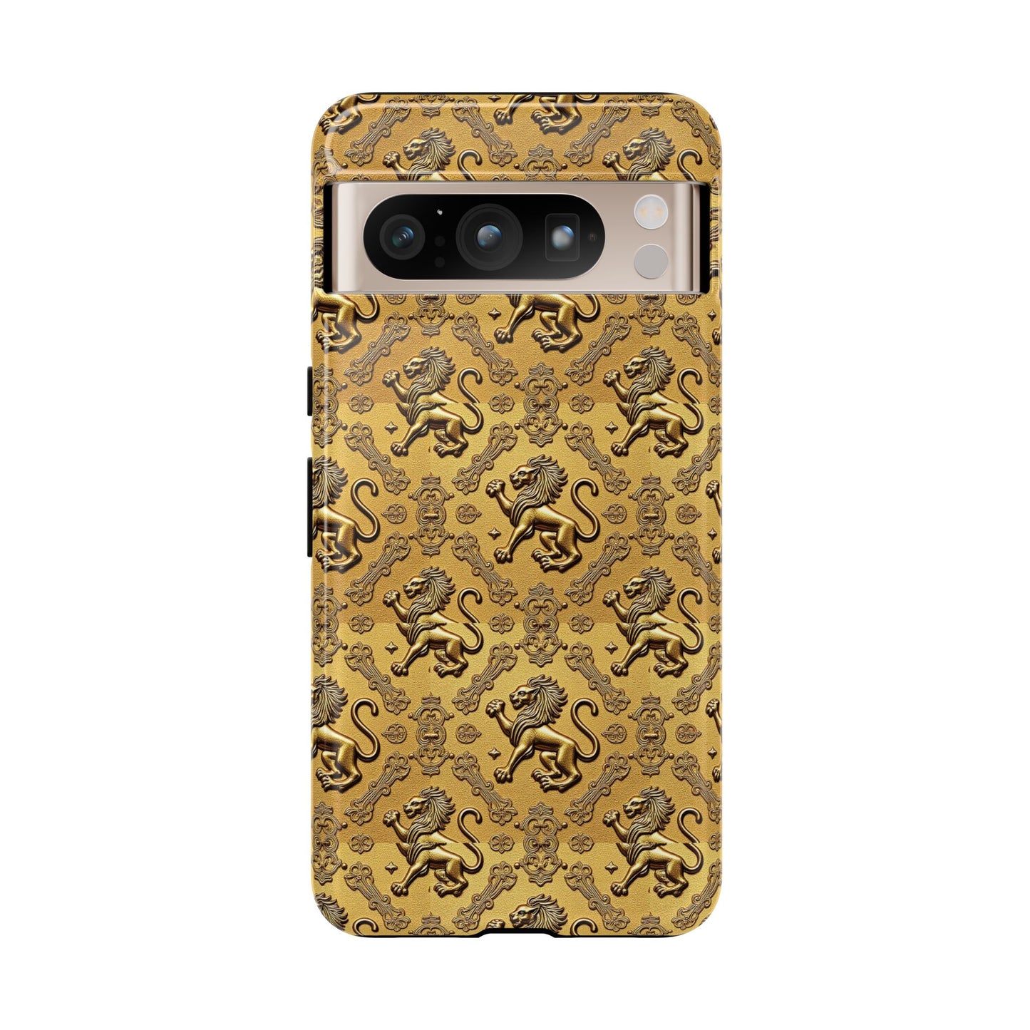 Tough Cases, Leo, Zodiac, Metal Pattern