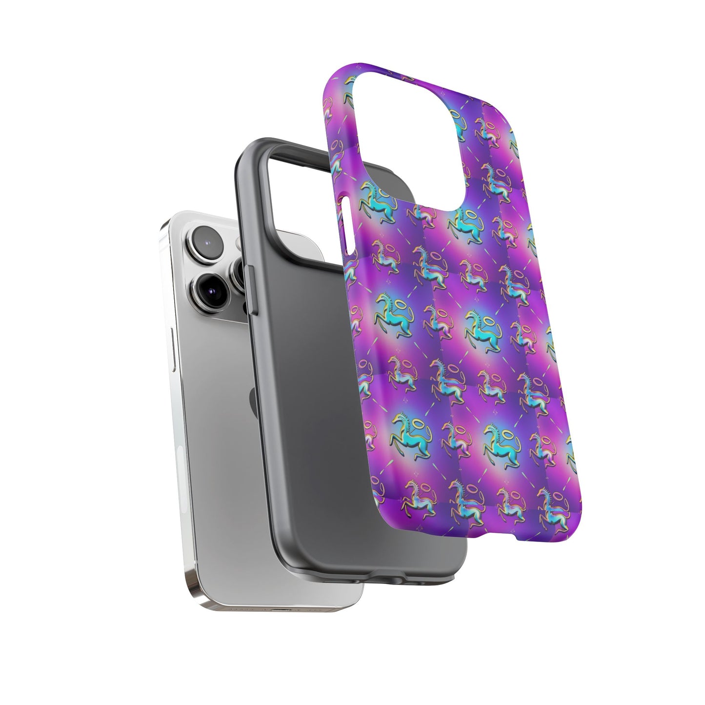 Tough Cases, Aquarius, Zodiac, Metal Pattern