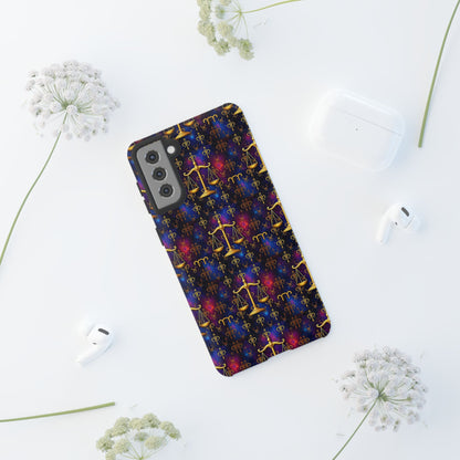 Tough Cases, Libra, Zodiac v2, Metal Pattern