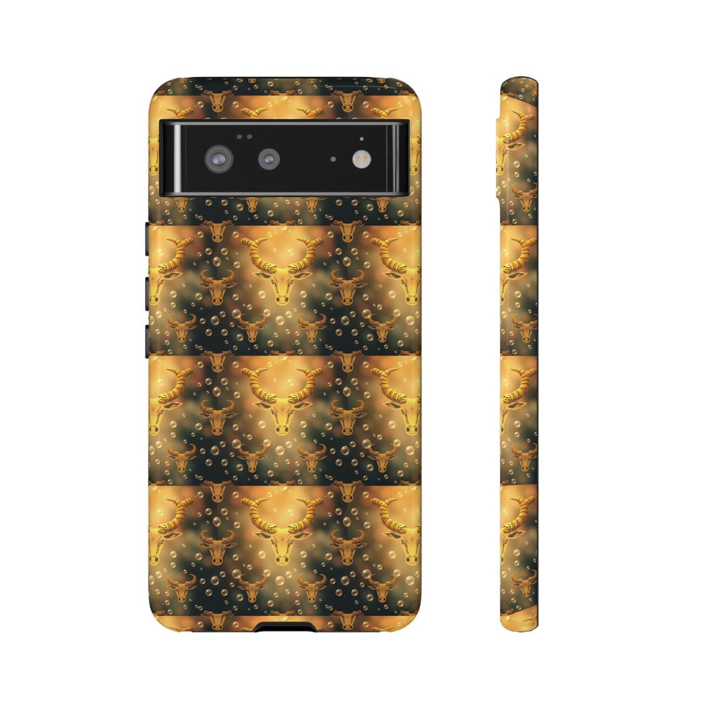 Tough Cases, Taurus, Zodiac v1, Bubble Pattern