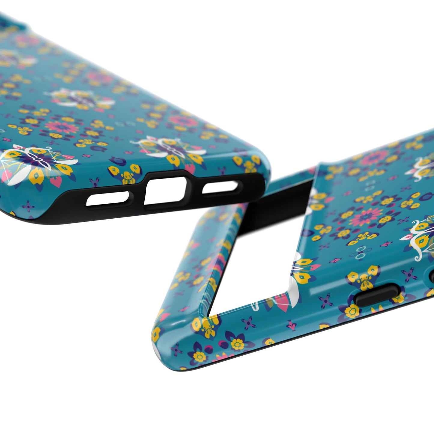 Tough Cases, Libra, Zodiac v2, Flower Pattern
