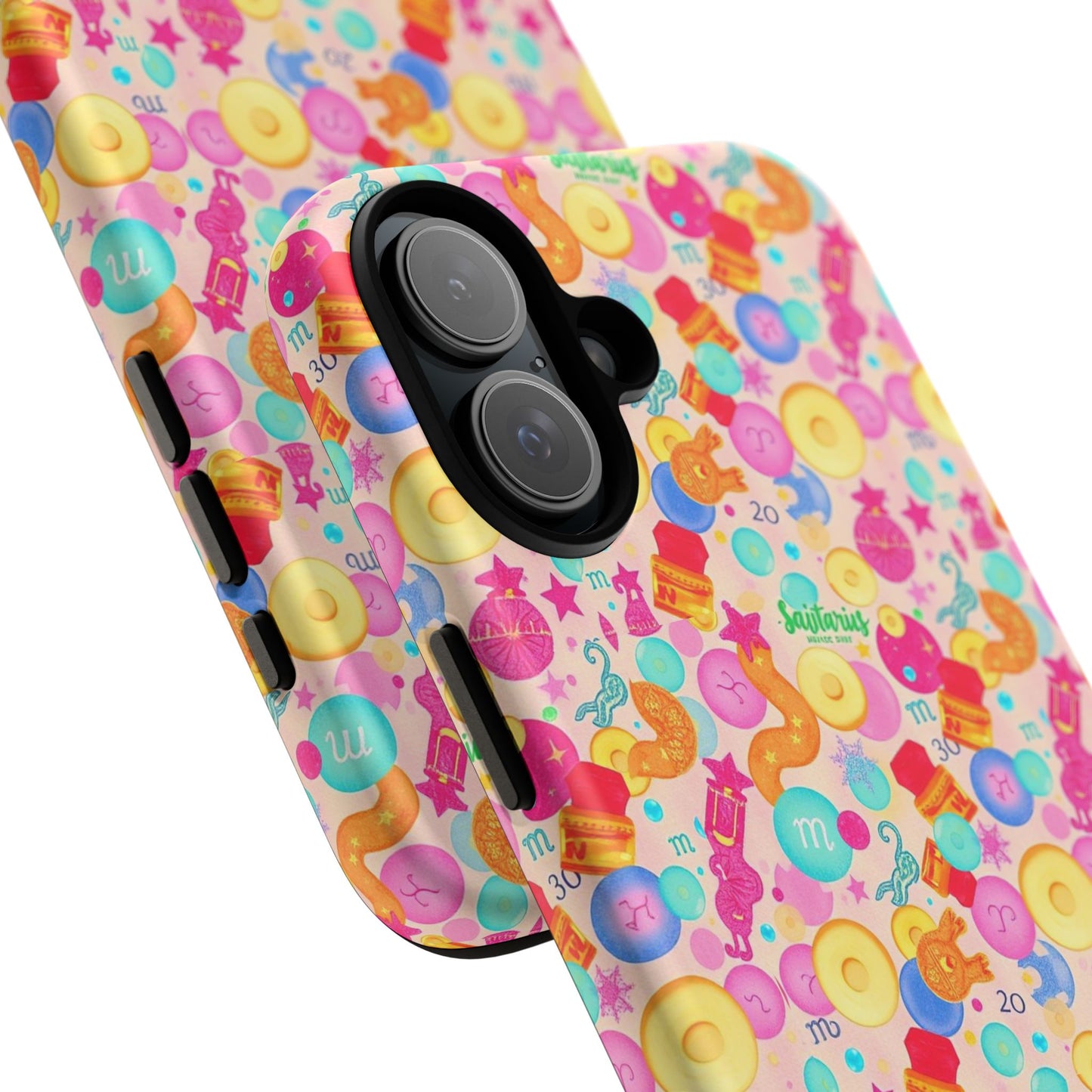 Tough Cases, Sagittarius, Zodiac v2, Bubble Pattern