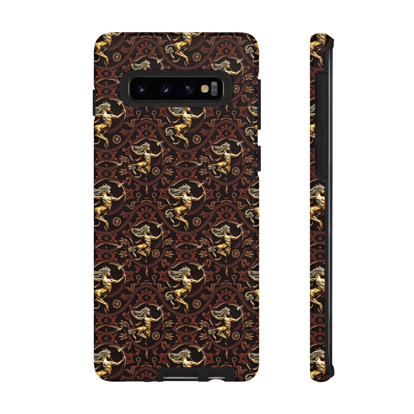 Tough Cases, Sagittarius, Zodiac, Metal Pattern