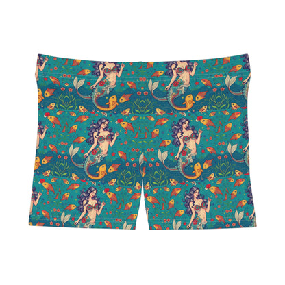 Women's Shorts, (AOP), Pisces, Zodiac v2, Sexy Pattern