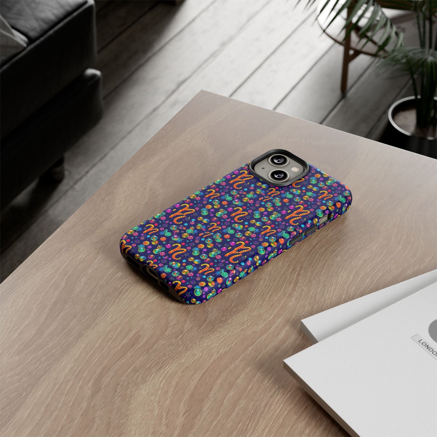 Tough Cases, Aquarius, Zodiac, Bubble Pattern