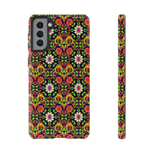 Tough Cases, Aries, Zodiac v4, Flower Pattern