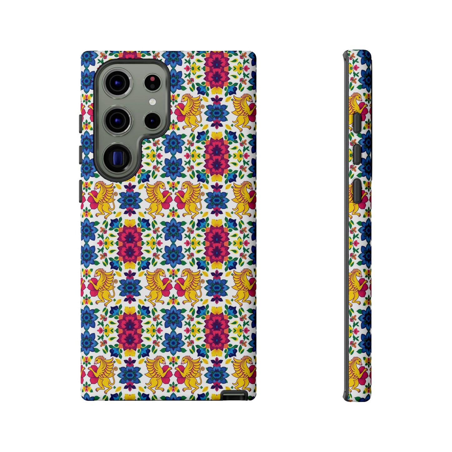 Tough Cases, Gemini, Zodiac, Flower Pattern