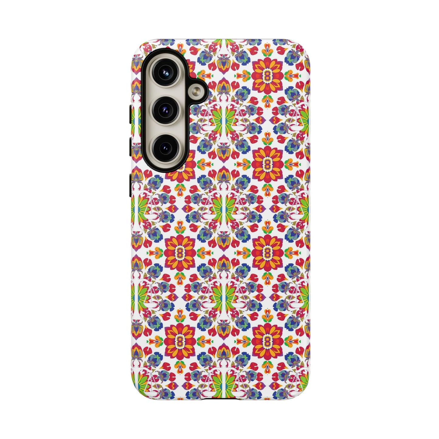 Tough Cases, Libra, Zodiac v1, Flower Pattern