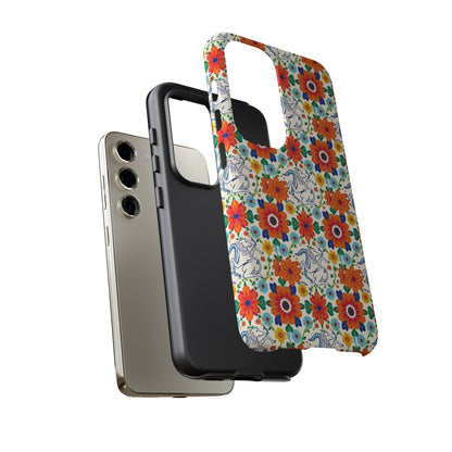 Tough Cases, Virgo, Zodiac v4, Flower Pattern